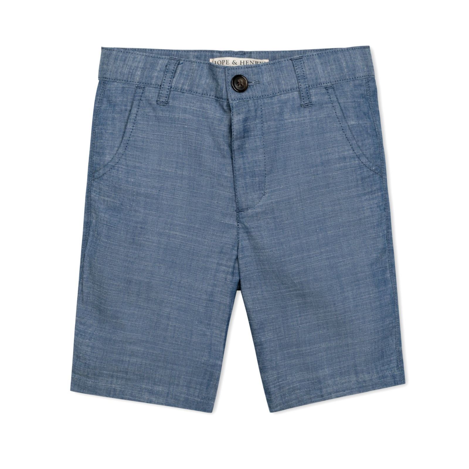 Шорты Hope & Henry Toddler Boys Cotton Chambray