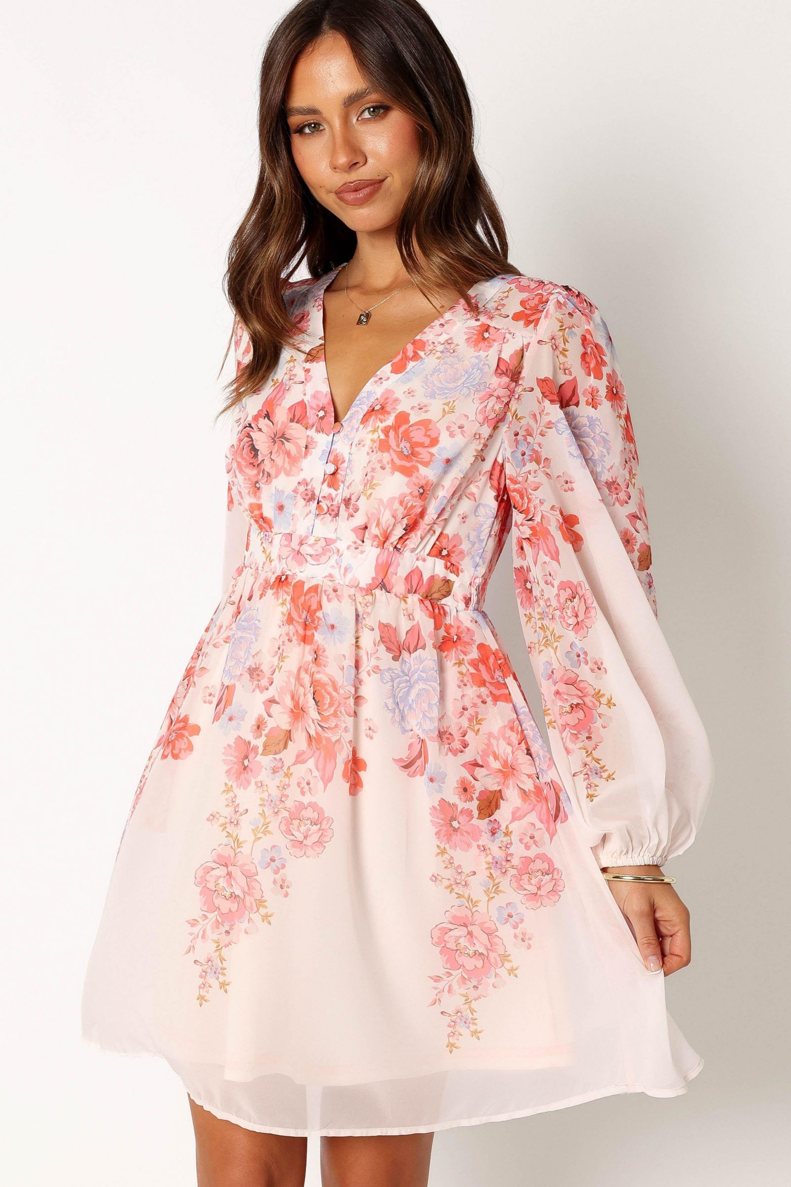 Hattie Long Sleeve Mini Women's Dress
