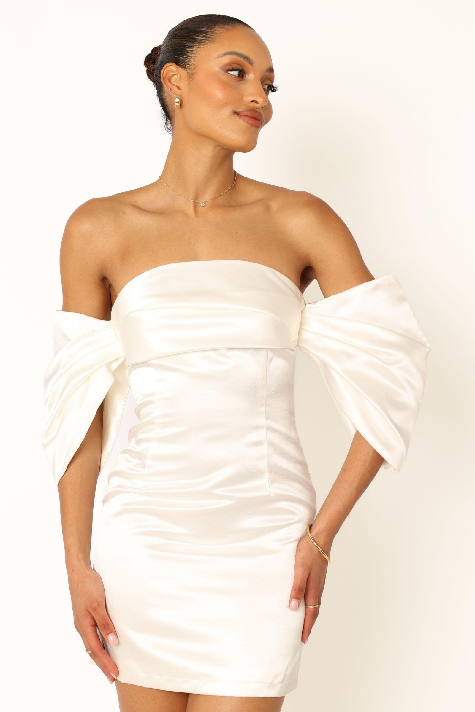 Женское мини-платье Nisha Strapless