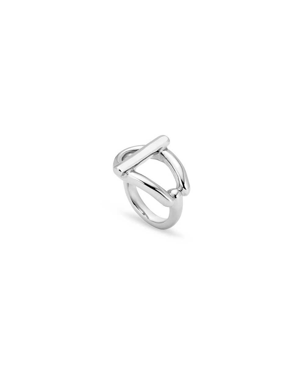 Кольцо UNOde50 Link Design Metal Alloy