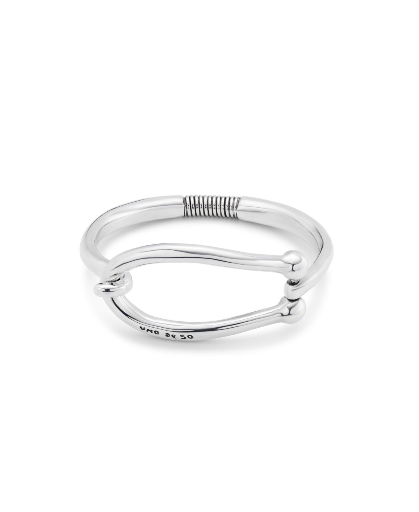 Жесткий браслет UNOde50 Rectangular Central Link
