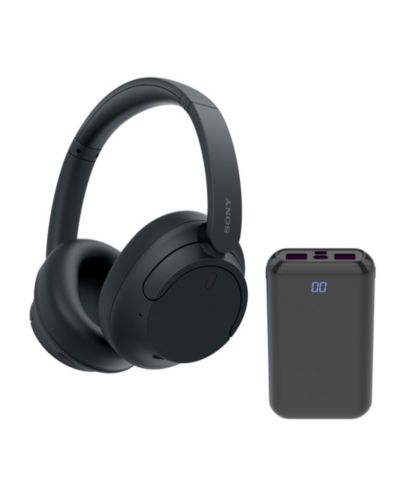 Sony WHCH720N беспроводные полноразмерные наушники с шумоподавлением (Black) комплект