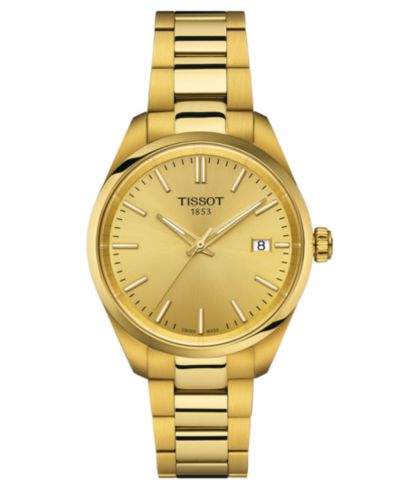 Часы Tissot Unisex PR 100 Gold PVD 34mm