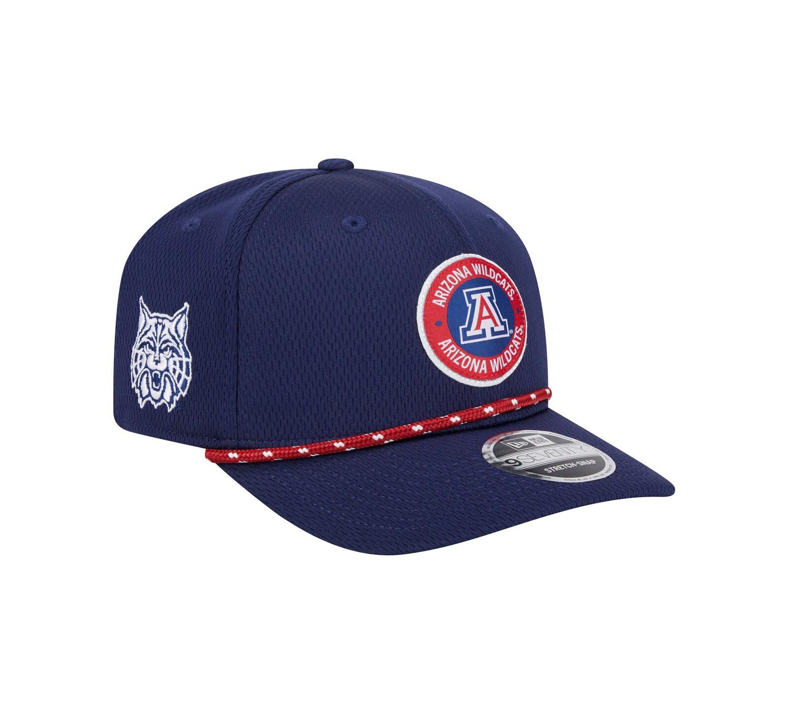 New Era Men's Navy Arizona Wildcats COOLERA 9SEVENTY Rope Stretch-Snap Hat