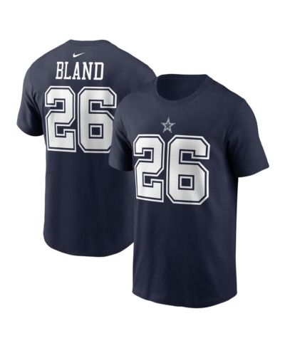 Men's Nike DaRon Bland Navy Dallas Cowboys Player Name and Number T-shirt