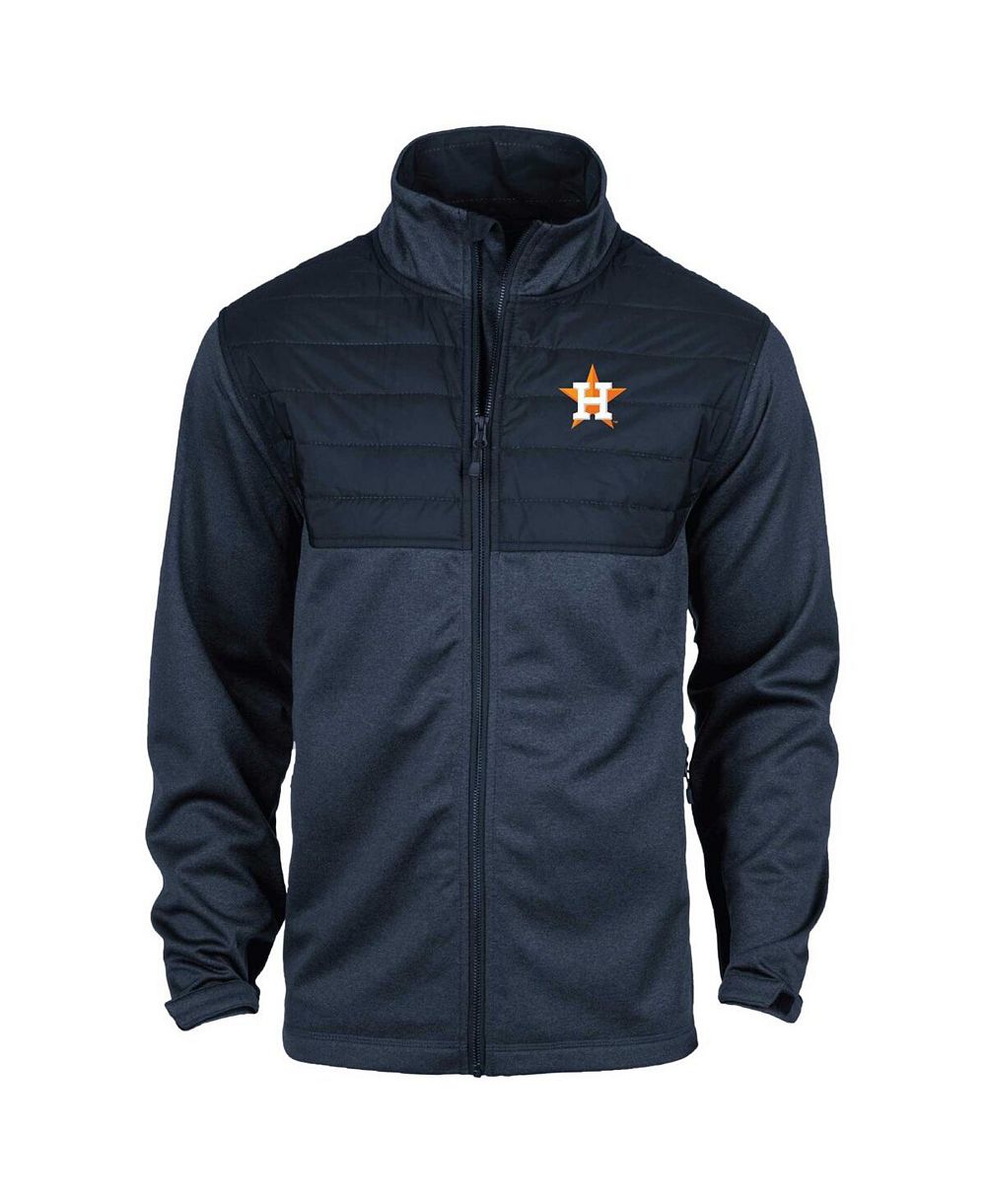 Мужская куртка Dunbrooke Heather Navy Houston Astros Explorer с полной молнией