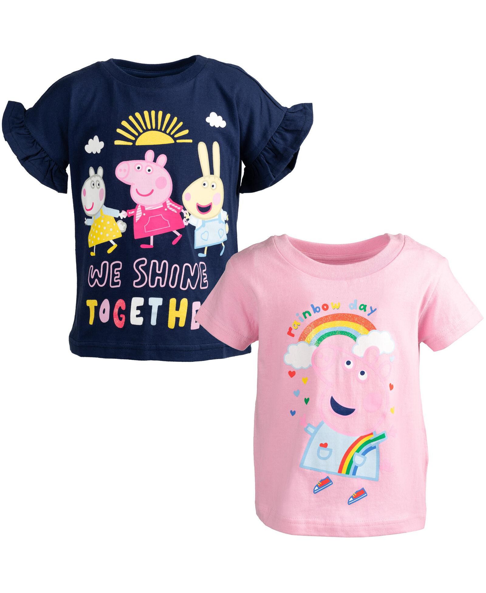 Peppa Pig Футболки для девочек 2 шт