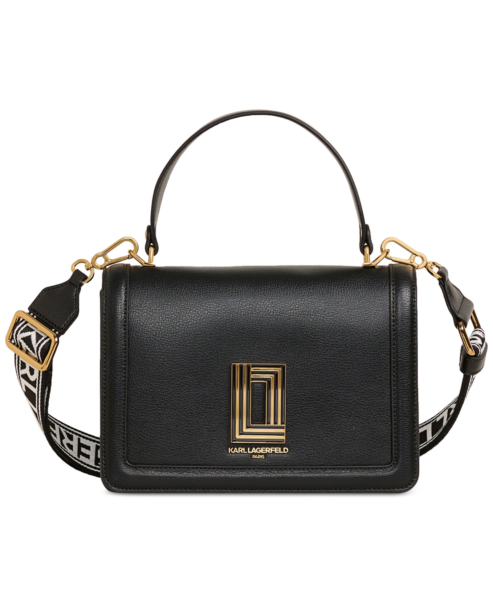 KARL LAGERFELD PARIS Simone Small Flap Crossbody Bag