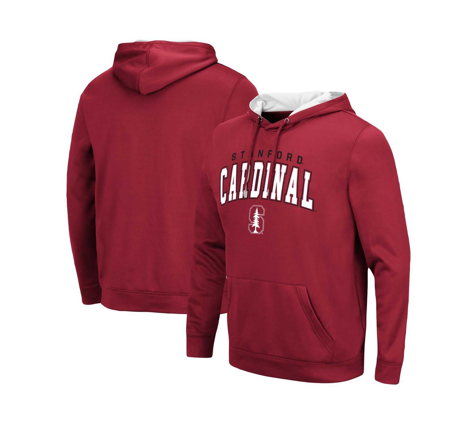 Colosseum Мужское худи Colosseum Stanford Cardinal Resistance Pullover