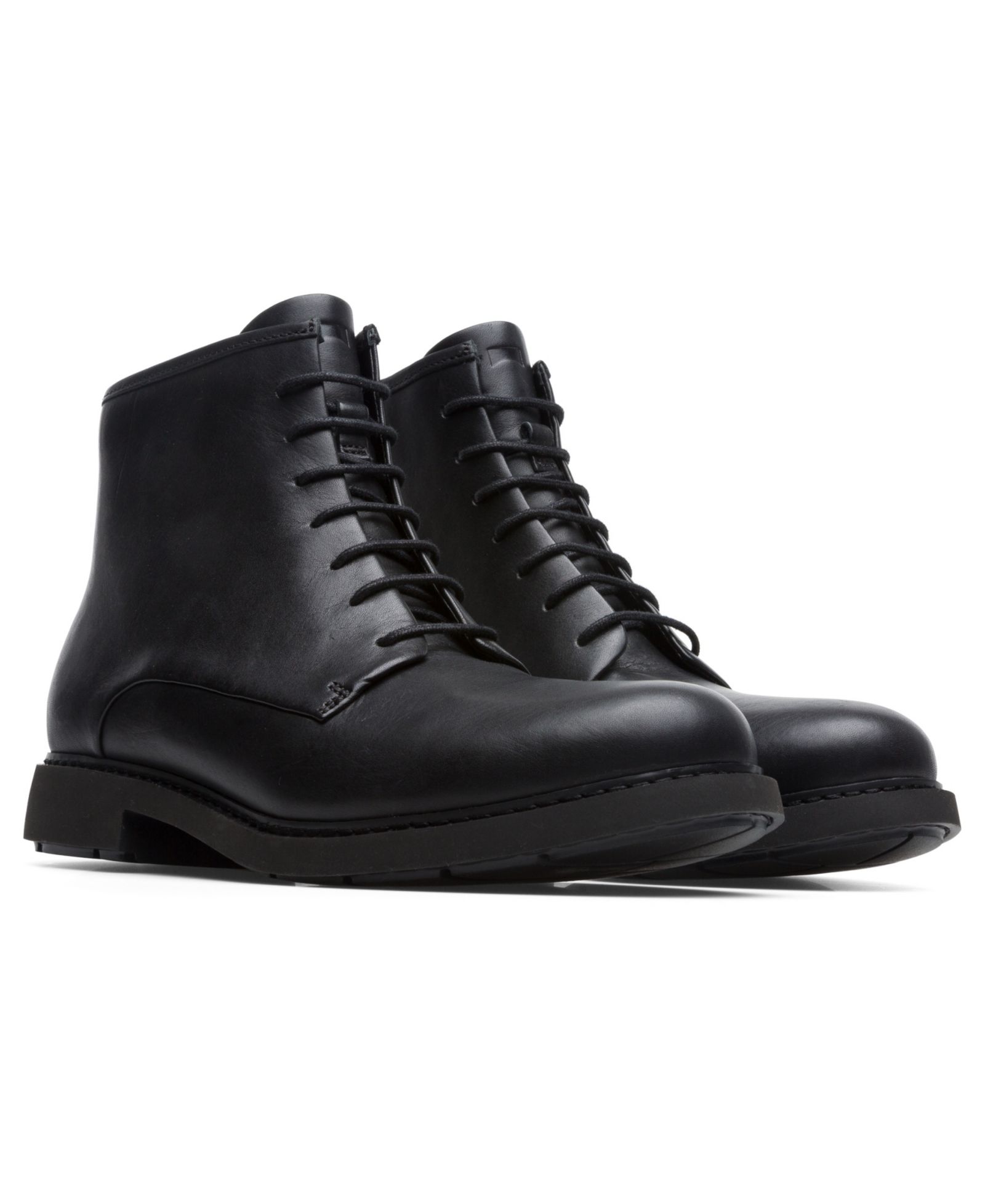 Camper Neuman Leather Lace Up Bootie