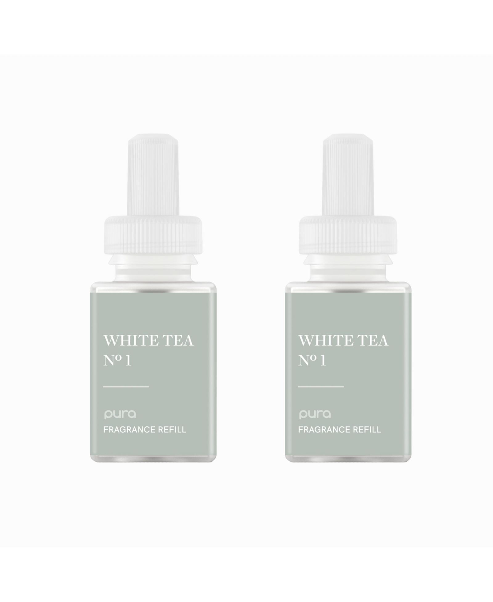 Pura умный диффузор для дома White Tea No. 1, набор из 2 шт.