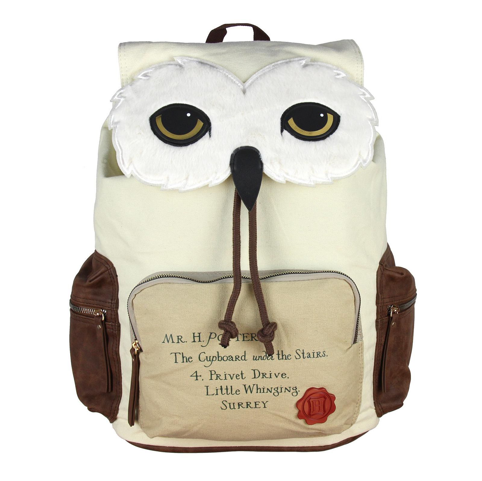 Harry Potter Backpack Hedwig Owl Hogwarts Letter Laptop Rucksack