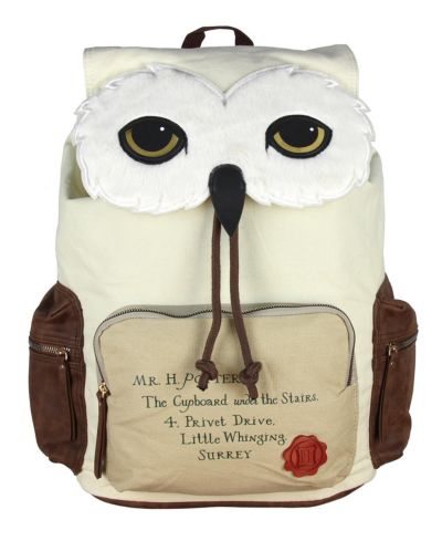 Harry Potter Backpack Hedwig Owl Hogwarts Letter Laptop Rucksack