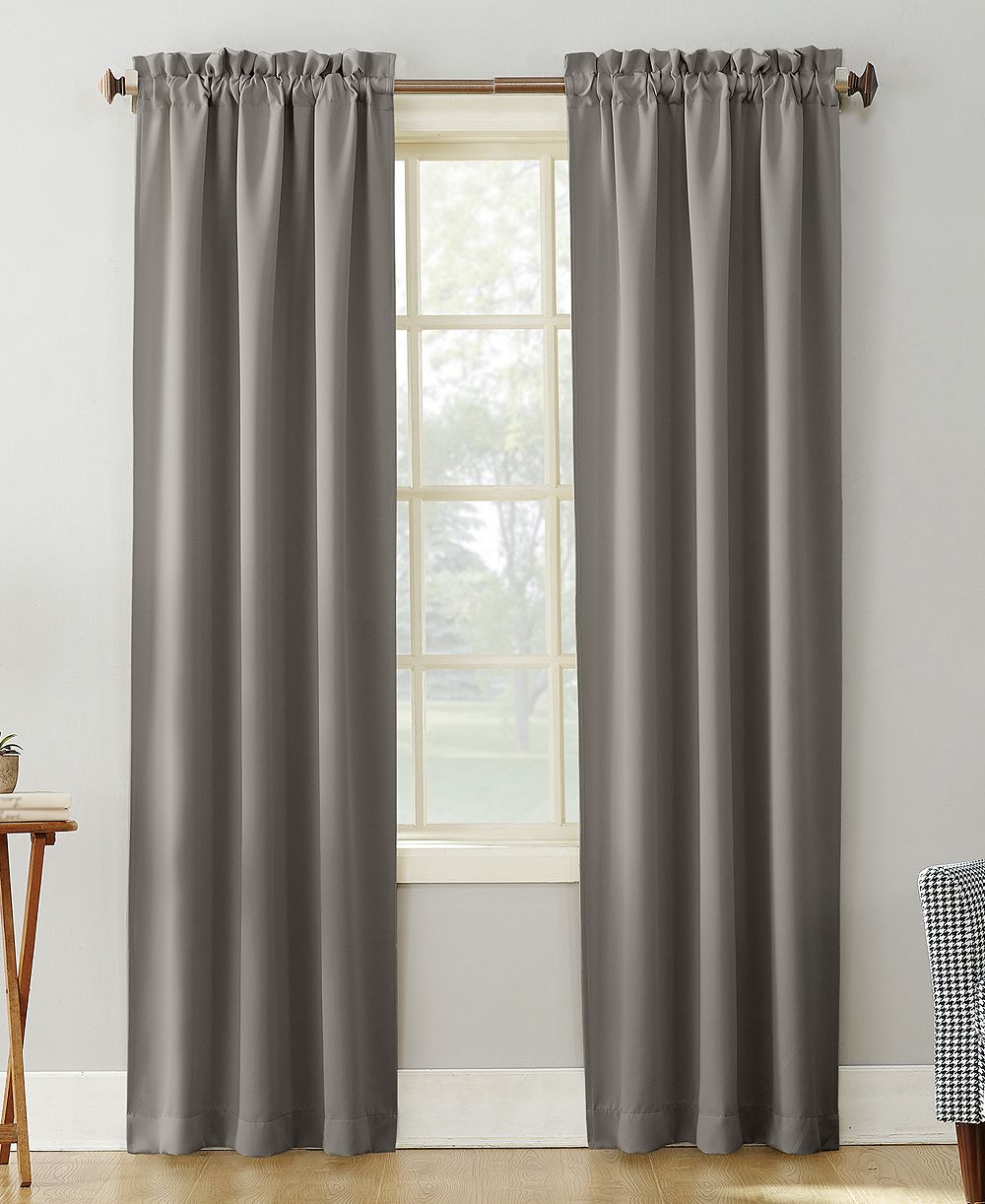 Preston Energy Saving Blackout Rod Pocket Curtain Panel