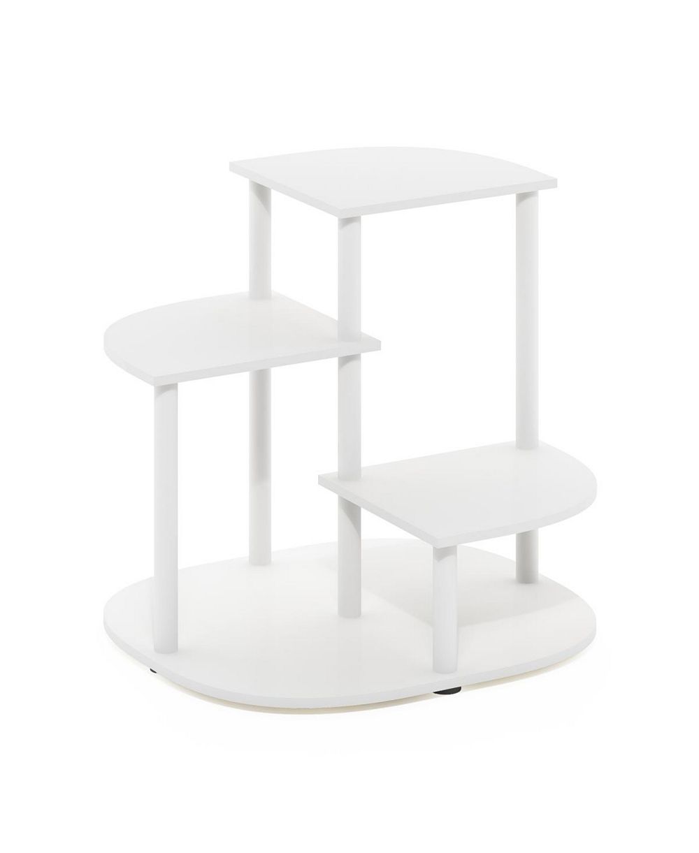 Furinno Celuka подставка для комнатных растений, 3 яруса, белая