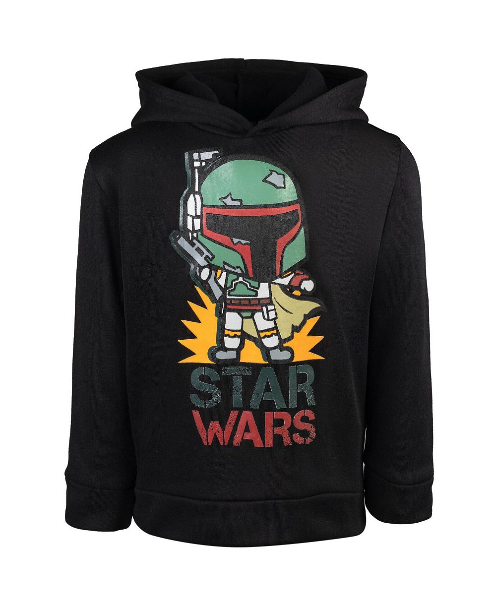 Флисовое худи Star Wars с капюшоном для мальчиков (4-20 лет), Боба Фетт