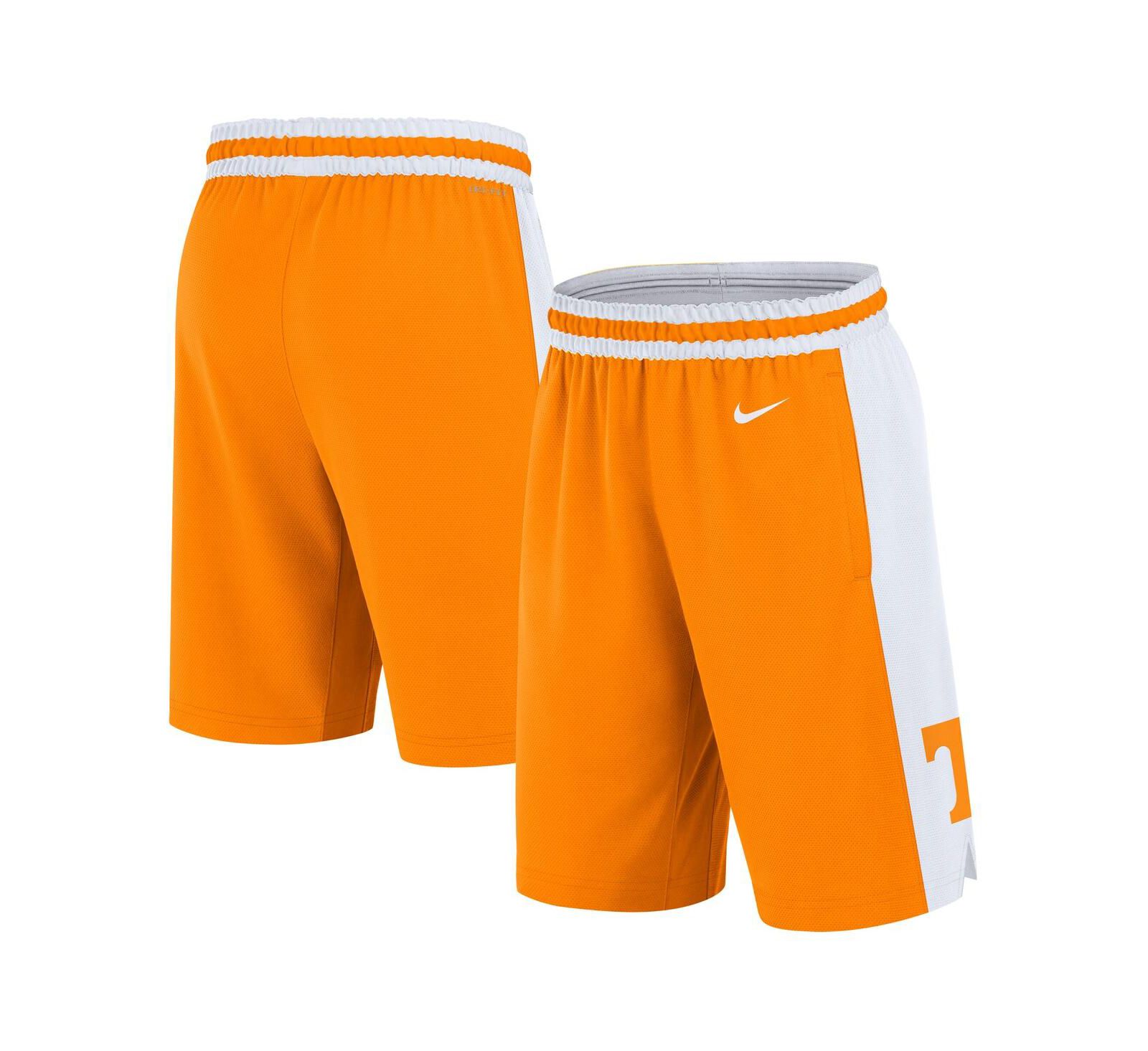 Мужские баскетбольные шорты Nike Tennessee Volunteers Road Replica, оранжевые