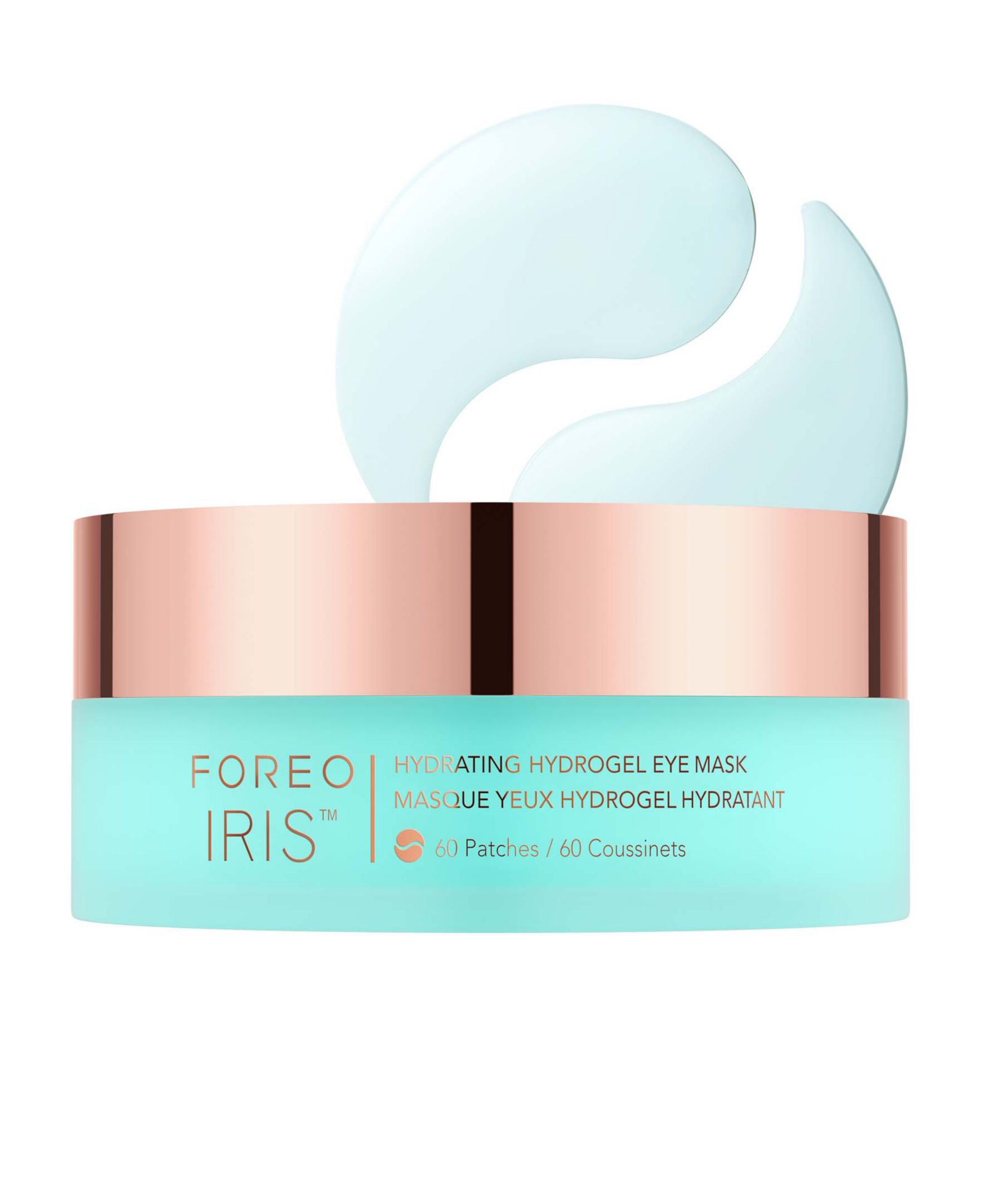 FOREO IRIS 60 pcs Hydrating Hydrogel Eye Mask, 100g