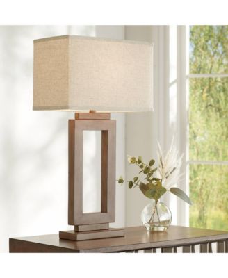 Настольная лампа 360 Lighting Rustic Farmhouse 30" из металла с тканевым абажуром