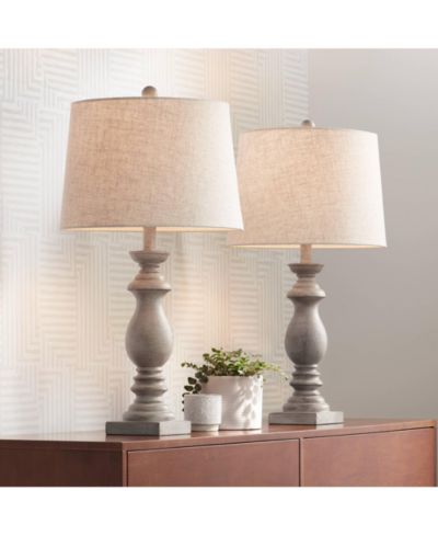 Набор из 2-х классических настольных ламп Regency Hill 26 1/2" High Set