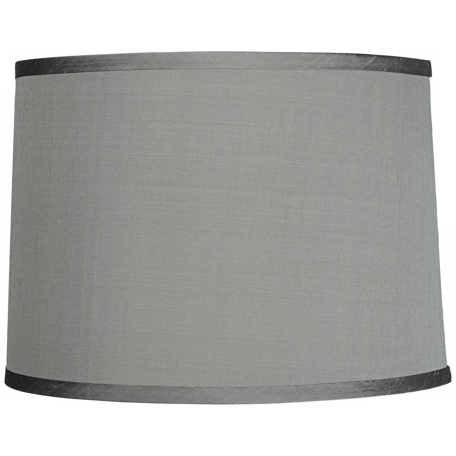 Абажур Springcrest Platinum Gray Silk 13" x 14" x 10"