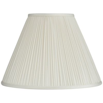 Springcrest Medium Empire Lamp Shade 7" Top x 16" Bottom x 12" Slant x 11.25" High Spider Replacement with Harp and Finial