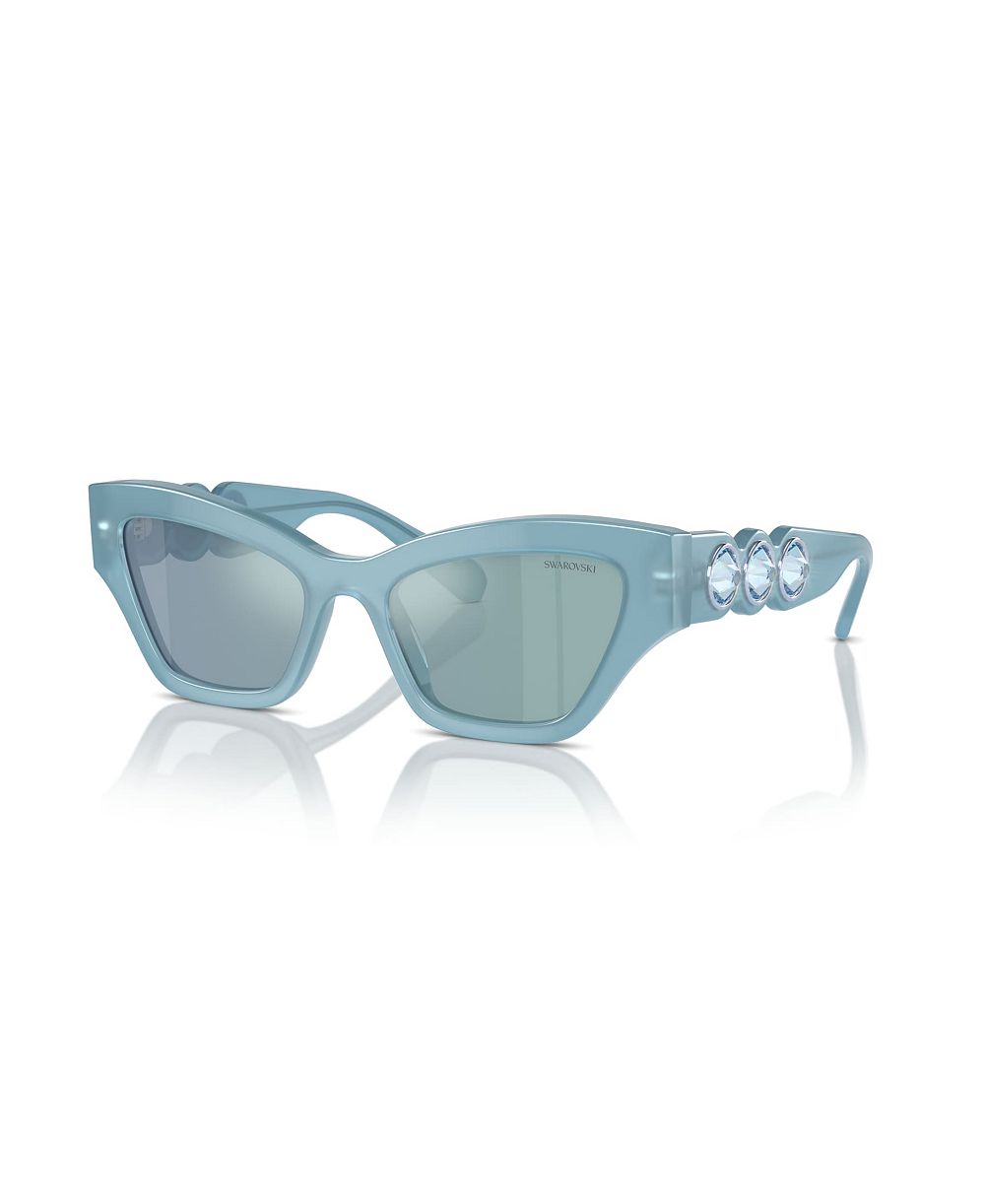 Женские солнцезащитные очки Swarovski геометрической формы SK6021