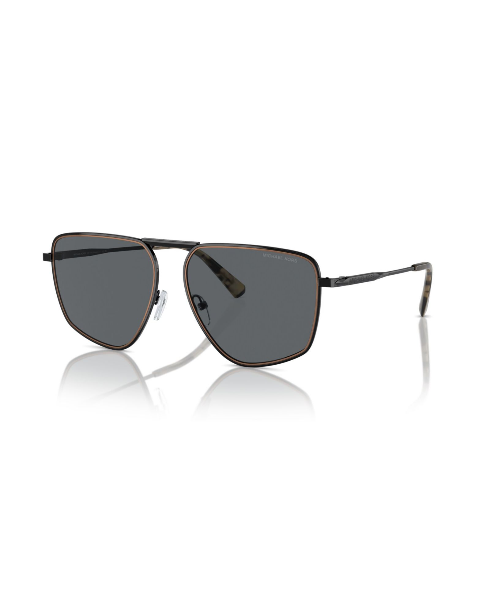 Michael Kors Men's Pilot Sunglasses, Silverton MK1153