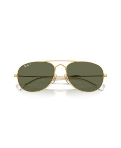 Унисекс солнцезащитные очки Ray-Ban Polarized Bain Bridge Pilot RB3735