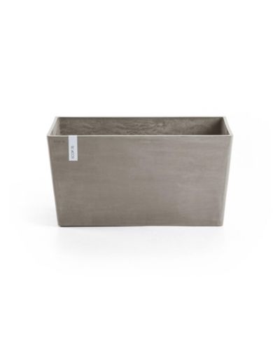 Прямоугольный пластиковый кашпо ECOPOTS Paris 23.5in