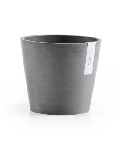 Горшок ECOPOTS Amsterdam Modern Round Indoor/Outdoor, 3"