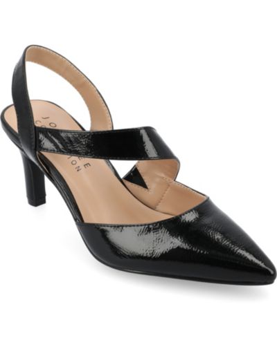 Женские туфли-лодочки Journee Collection Scarlett Asymmetrical Pointed Toe