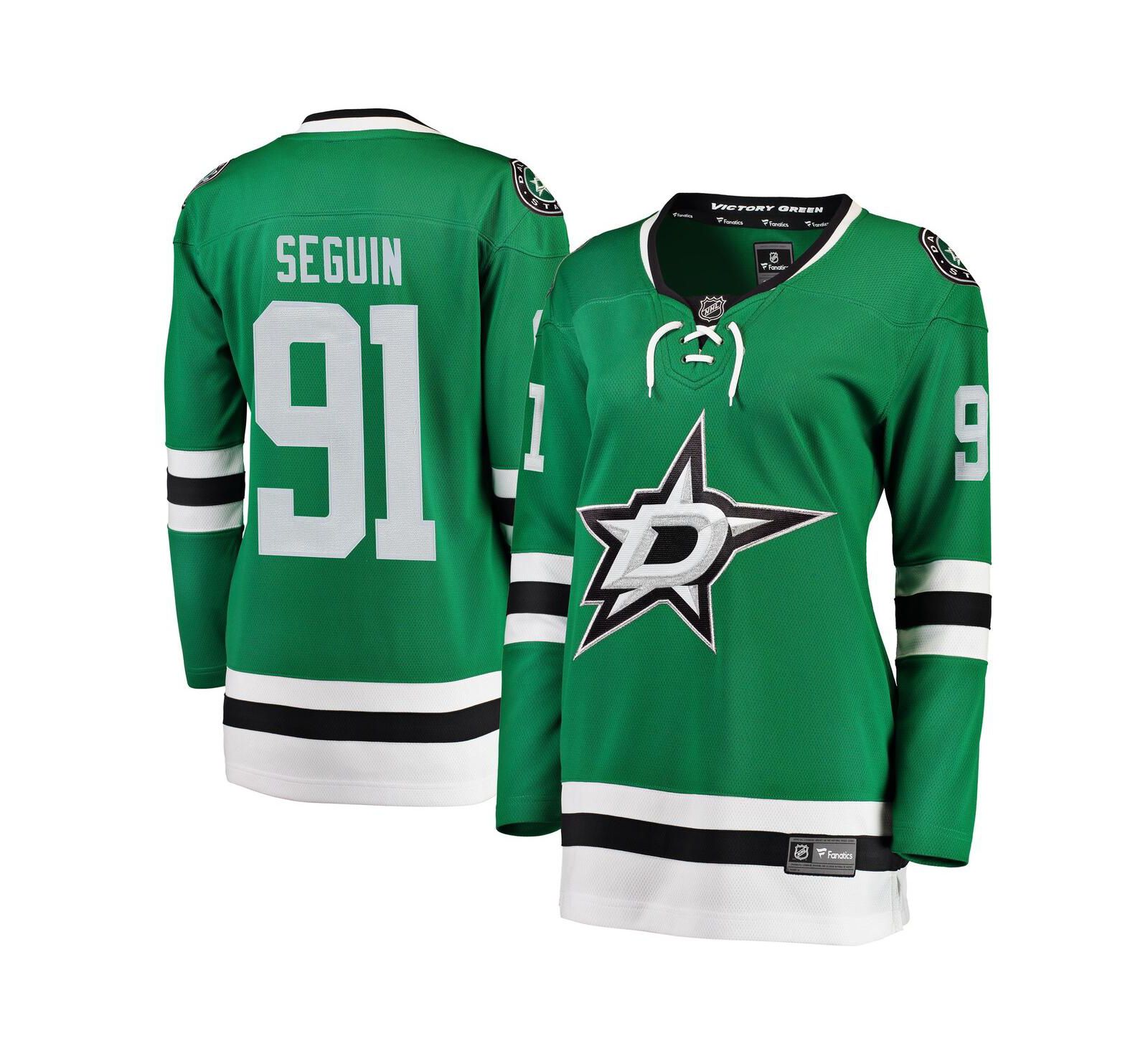 Мужская джерси Fanatics Tyler Seguin Green Home Breakaway Player