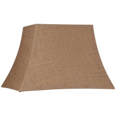 Springcrest Medium Rectangle Lamp Shade 10" Wide x 7" Deep at Top and 16" Wide x 12" Deep at Bottom and 11" Slant x 10.5" H