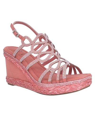 Impo Женские сандалии-мюли Orleans Raffia Platform Wedge