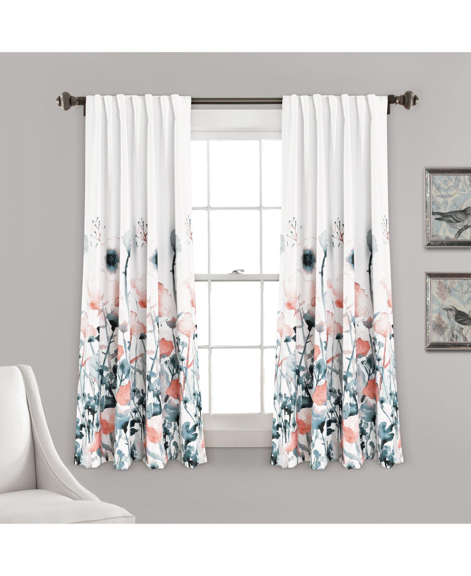 Декоративные шторы Zuri Flora Light Filtering