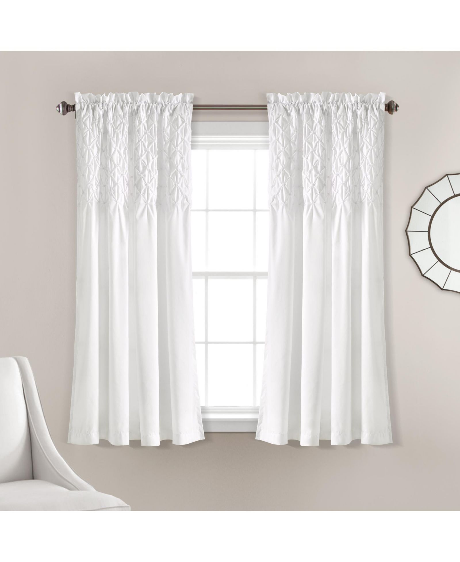 Lush Decor шторы Bayview Window Curtain Panels