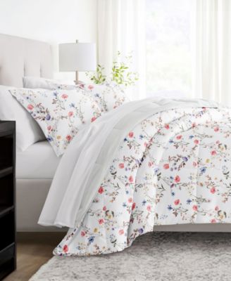 Комплект постельного белья ienjoy Home Meadow Floral Stripe, 2 предмета, Twin/Twin XL