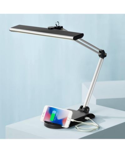 Настольная лампа 360 Lighting Flynn Modern 25" High Metallic с USB