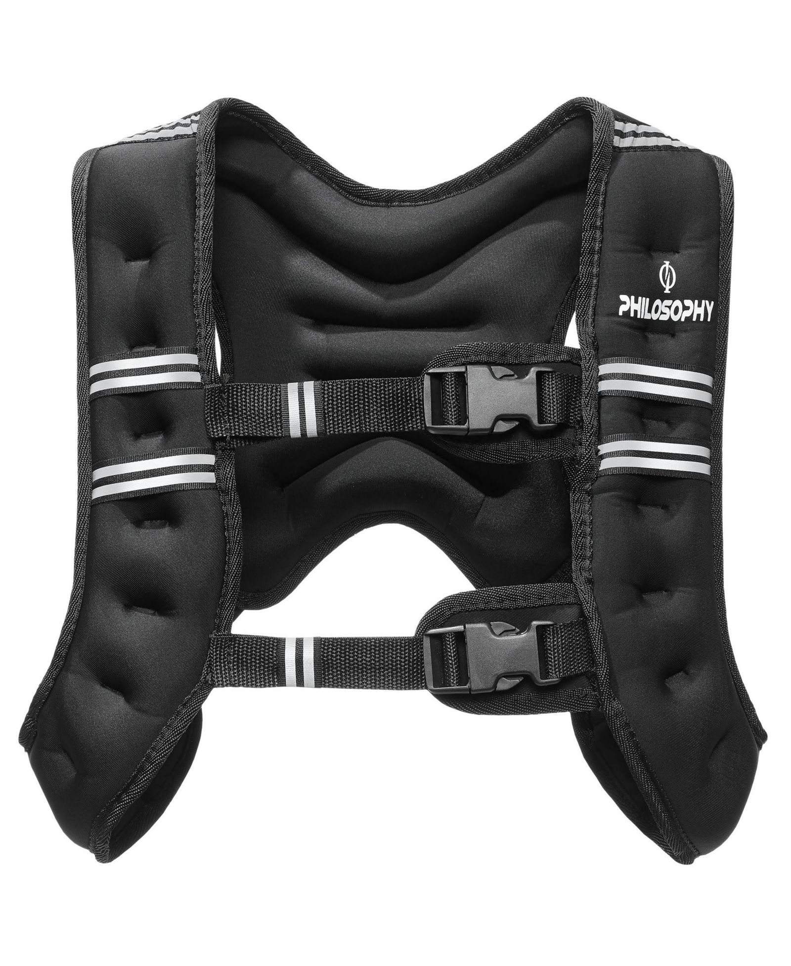 Philosophy Gym Weighted Workout Vest 8 LB, Strength Training Fitness Body Weight Vest