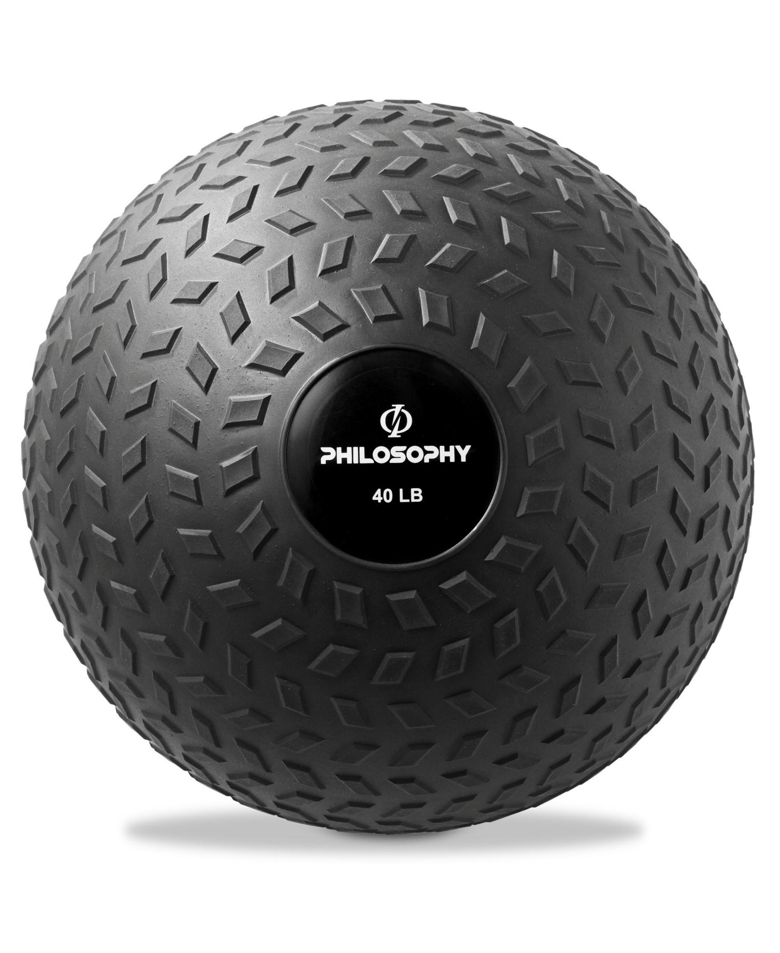 Philosophy Gym Медбол Slam Ball, 40 LB, с удобным хватом