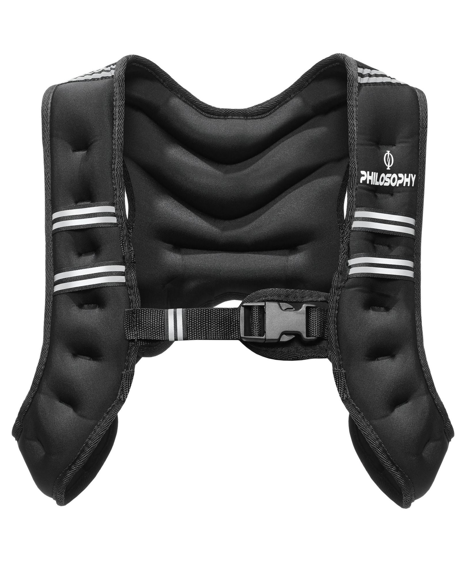 Philosophy Gym Weighted Workout Vest 12 LB, Strength Training Fitness Body Weight Vest