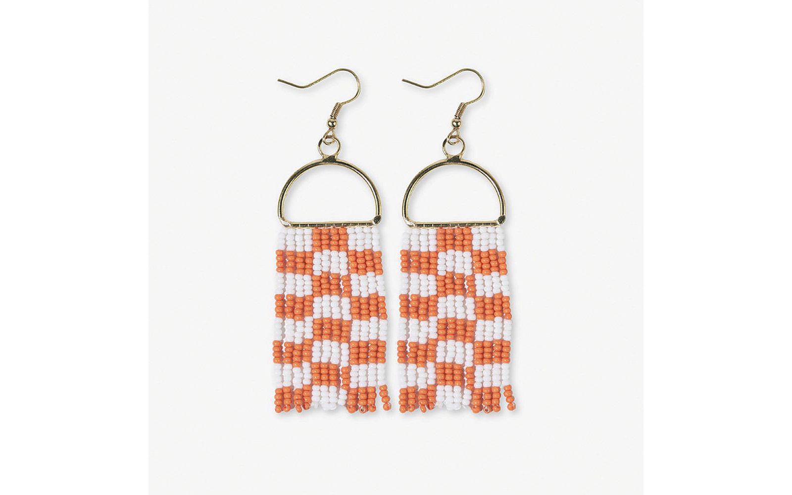 Серьги Allison Beaded Fringe