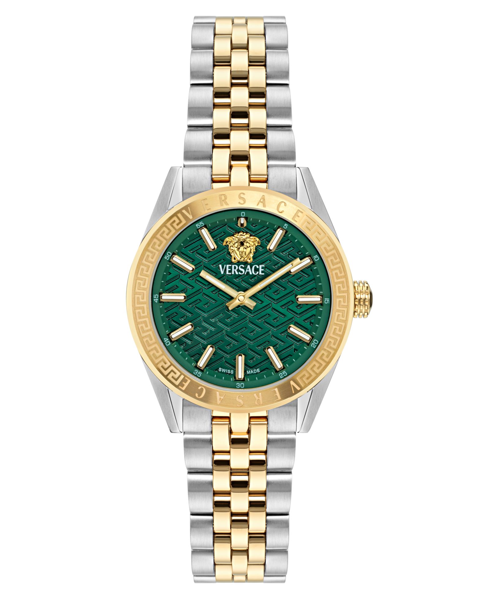 Женские часы Versace Swiss Two-Tone Stainless Steel, 36mm