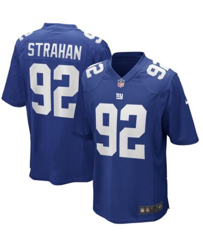 Мужская джерси Nike Michael Strahan New York Giants Game Retired Player