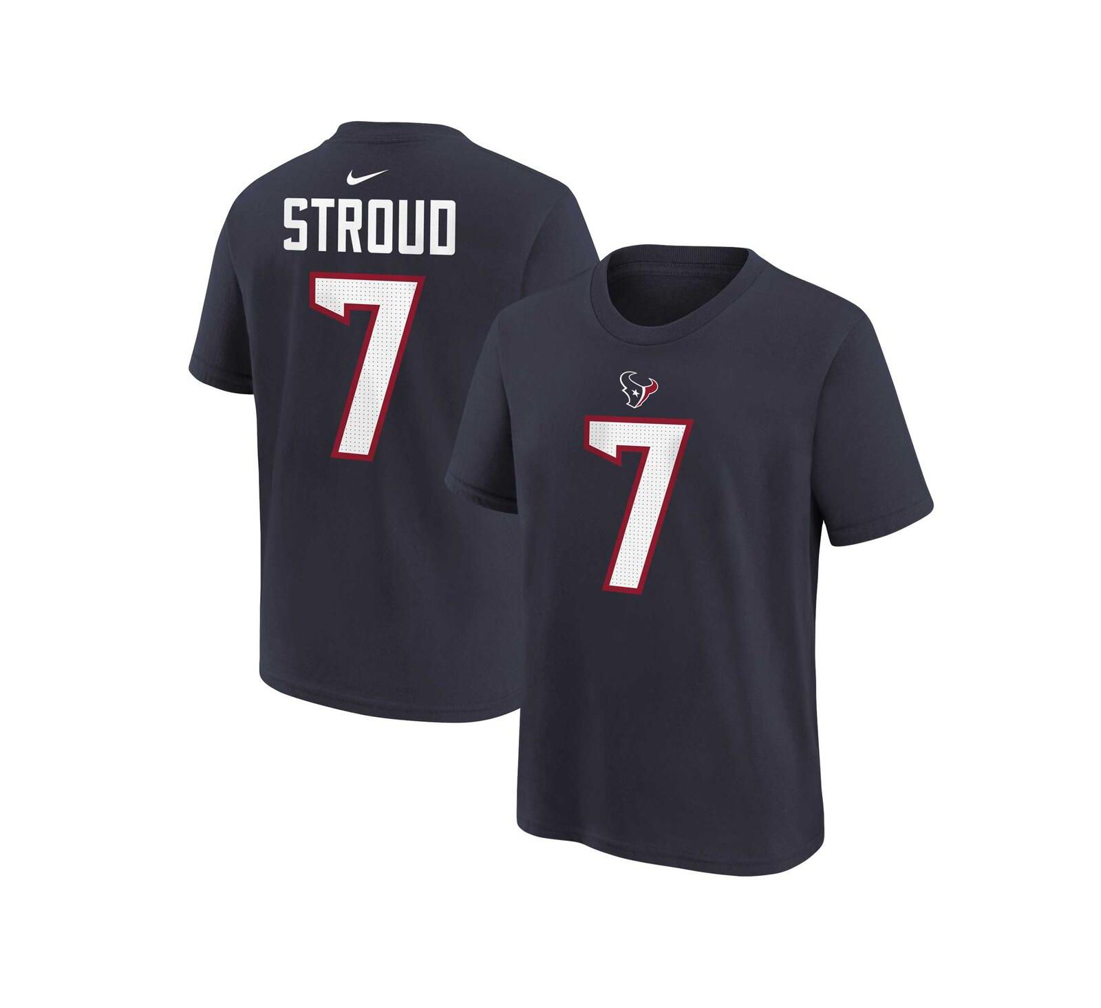 Детская футболка Nike C.J. Stroud Houston Texans Navy