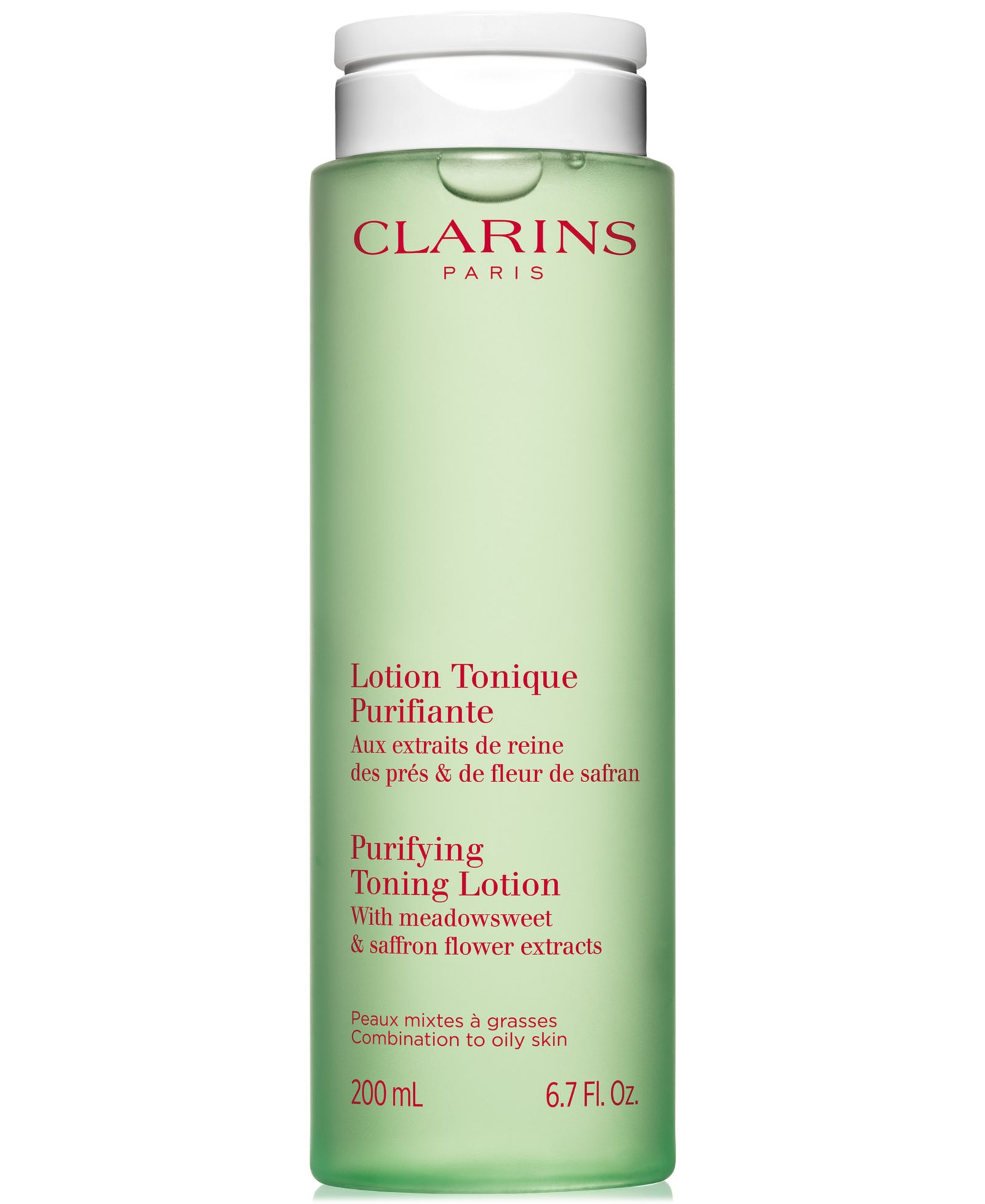 Тоник Clarins Purifying Toning Lotion With Meadowsweet, 6.7 oz.