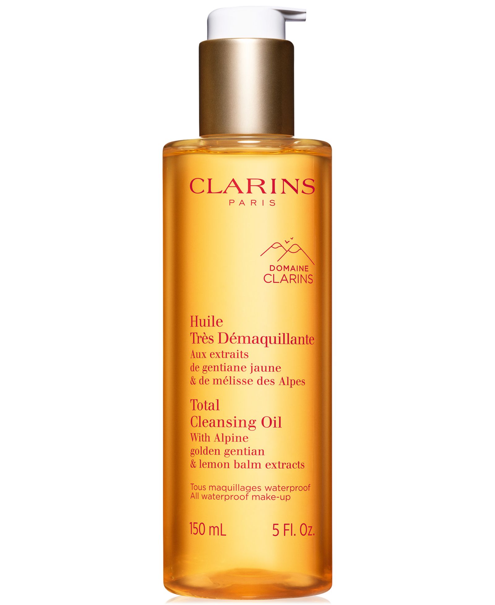 Очищающее масло Clarins Total Cleansing Oil & Makeup Remover, 5 oz.