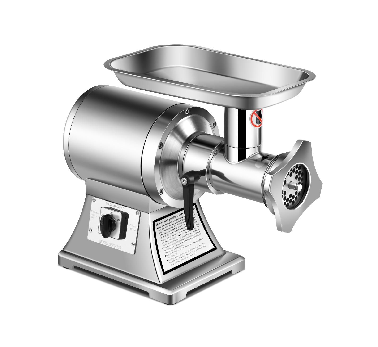 SUGIFT Heavy Duty 1.5HP 1100W 550LB/h Commercial Grade Meat Grinder