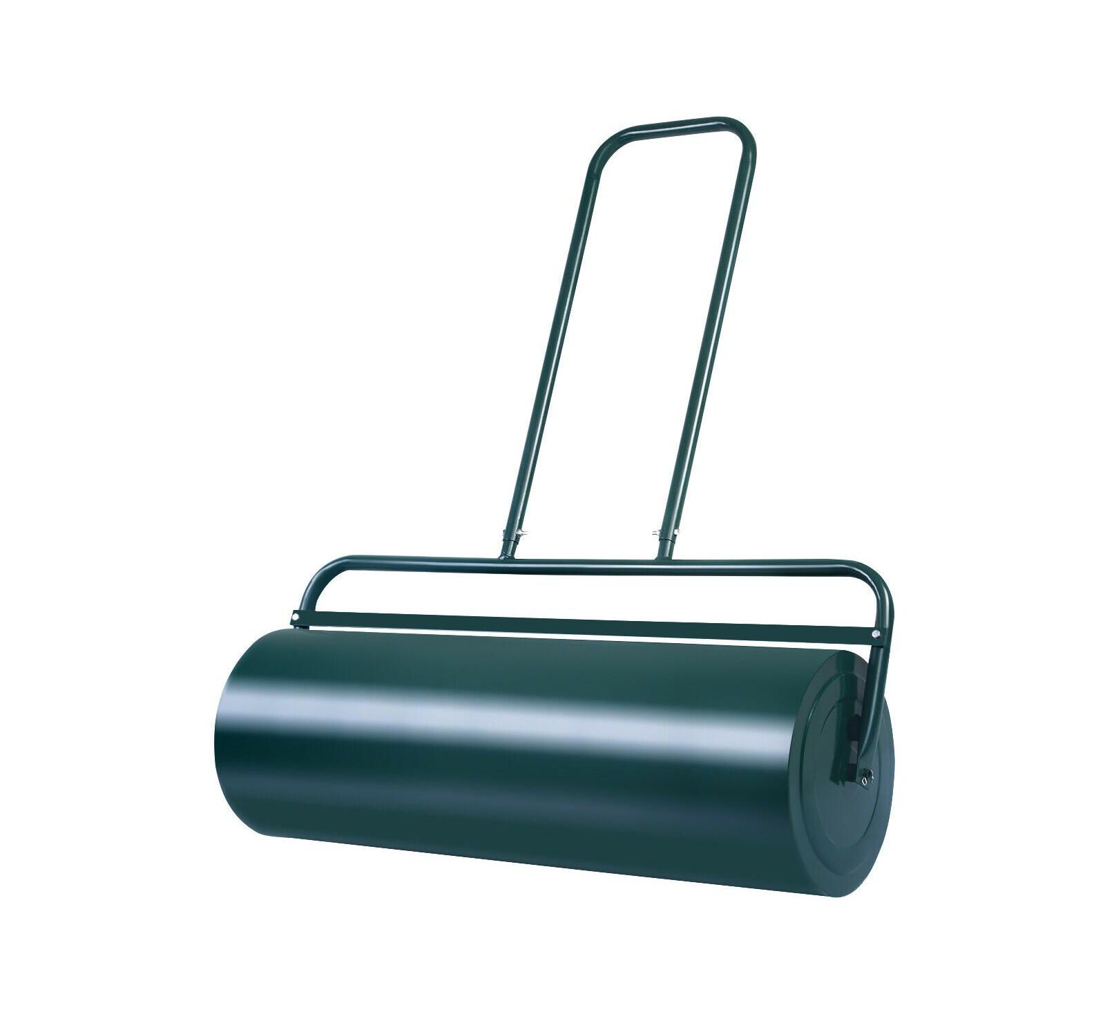 Стальной ролик для сада Tow Yard Roller 24 x 13 in Water Filled Steel Push Roller с U-Shaped Handle